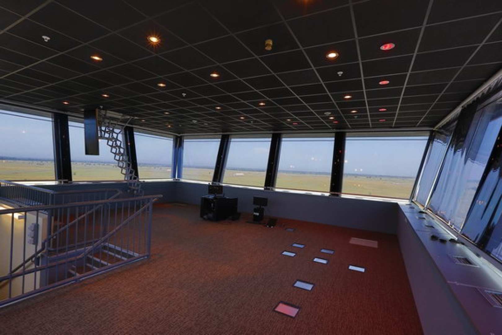 Air Traffic Control Tower,Manas Air Base, Bishkek, Kyrgyztan